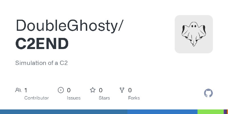 GitHub - DoubleGhosty/C2END: Simulation of a C2