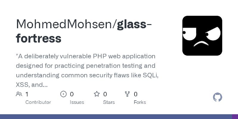 GitHub - MohmedMohsen/glass-fortress: 