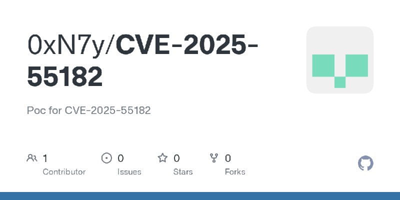 GitHub - 0xN7y/CVE-2025-55182: Poc for CVE-2025-55182