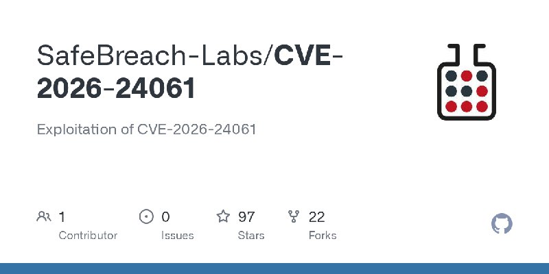 GitHub - SafeBreach-Labs/CVE-2026-24061: Exploitation of CVE-2026-24061