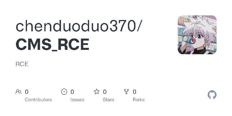 chenduoduo370/CMS_RCE