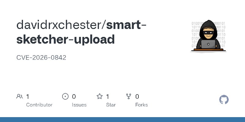 GitHub - davidrxchester/smart-sketcher-upload: CVE-2026-0842