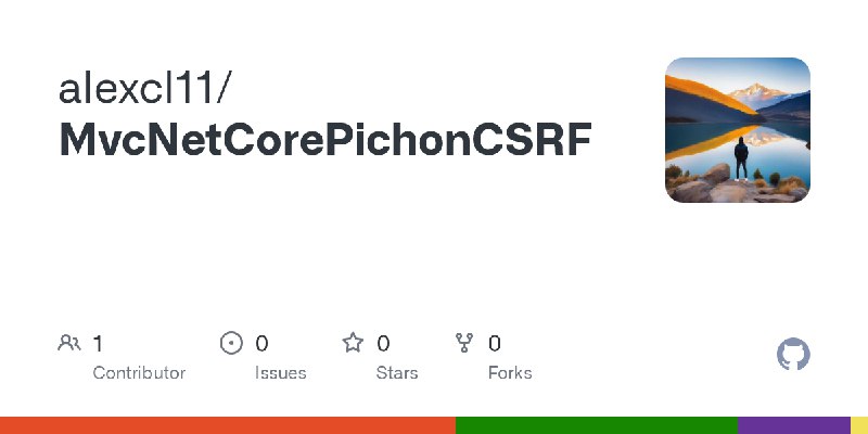 GitHub - alexcl11/MvcNetCorePichonCSRF
