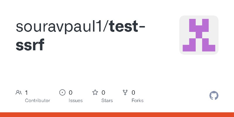 GitHub - souravpaul1/test-ssrf