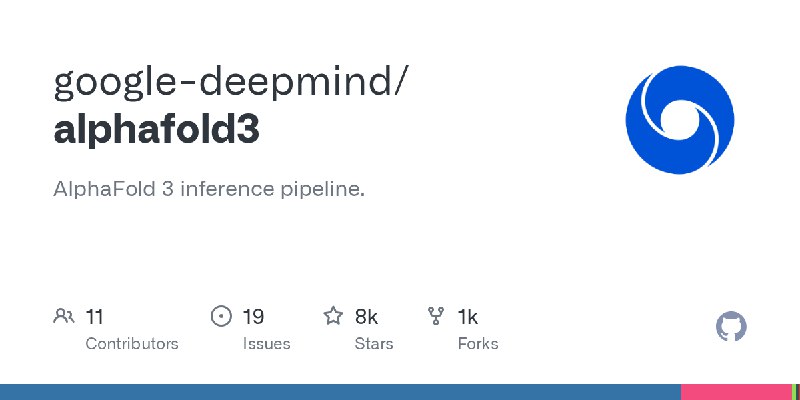 GitHub - google-deepmind/alphafold3: AlphaFold 3 inference pipeline.