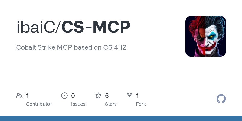 GitHub - ibaiC/CS-MCP: Cobalt Strike MCP based on CS 4.12