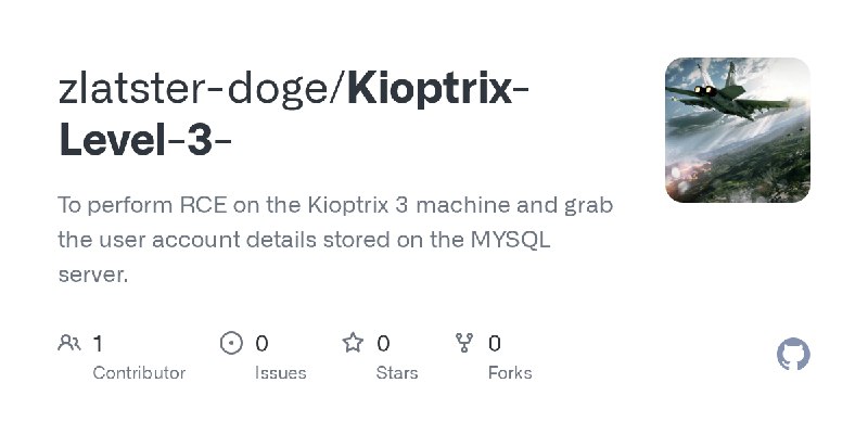 GitHub - zlatster-doge/Kioptrix-Level-3-: To perform RCE on the Kioptrix 3 machine and grab the user account details stored on…