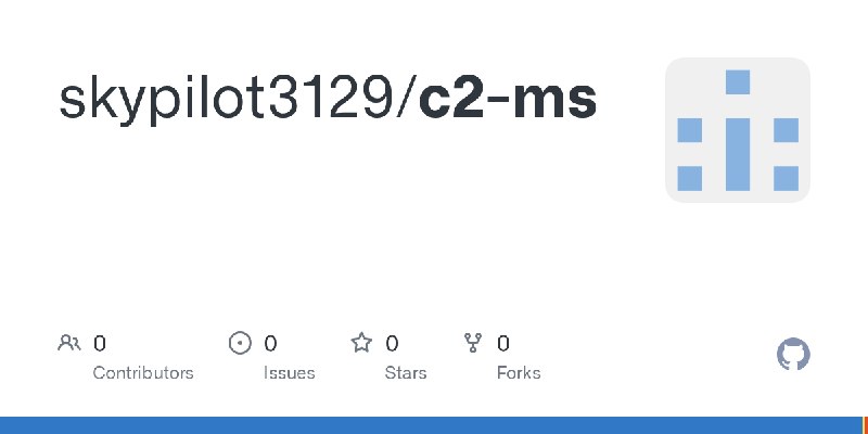 GitHub - skypilot3129/c2-ms