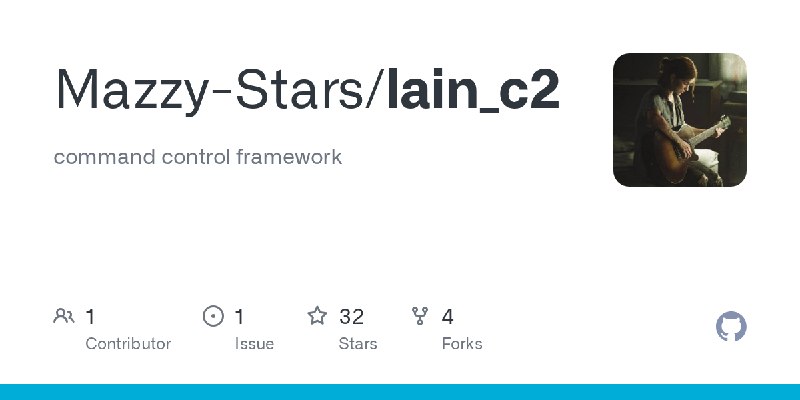 GitHub - Mazzy-Stars/lain_c2: command control framework