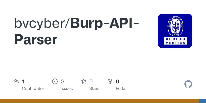 GitHub - bvcyber/Burp-API-Parser